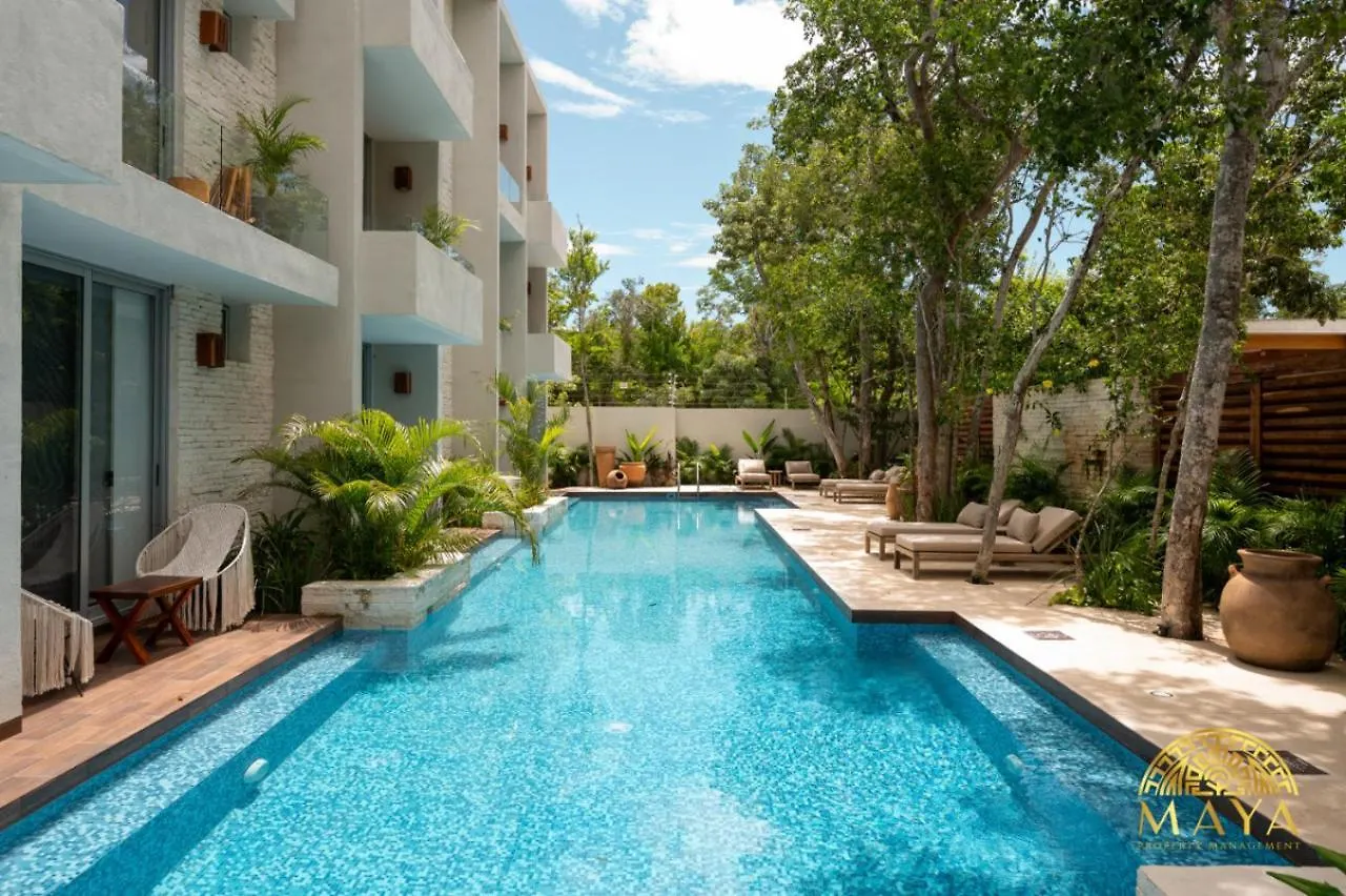 Nhoa 311C Lux 1Br Condo Pool View In Aldea Zama Tulum Messico